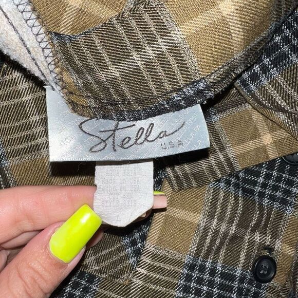 Plaid skirt schoolgirl clueless L - Picture 4 of 5